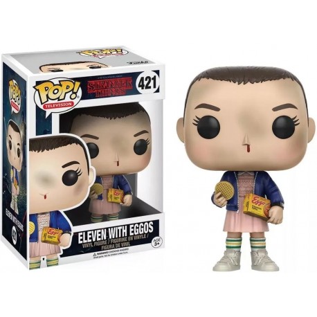 Boneco Stranger Things Eleven With Eggos Pop Funko 421