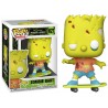 Boneco The Simpsons Casa da Árvore dos Horrores Zombie Bart Pop Funko 1027