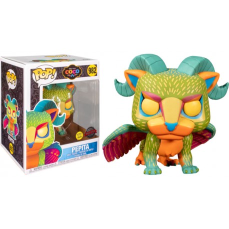 Boneco Coco A Vida É uma Festa Pepita Glows In The Dark Special Edition Pop Funko 982