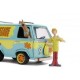 Miniatura Mystery Machine com Scooby-Doo e Shaggy 1:24 Metals Die Cast Jada