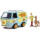 Miniatura Mystery Machine com Scooby-Doo e Shaggy 1:24 Metals Die Cast Jada