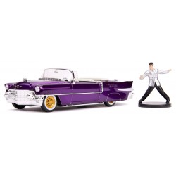 Miniatura Elvis Presley 1956 Cadillac Eldorado escala 1:24  Jada