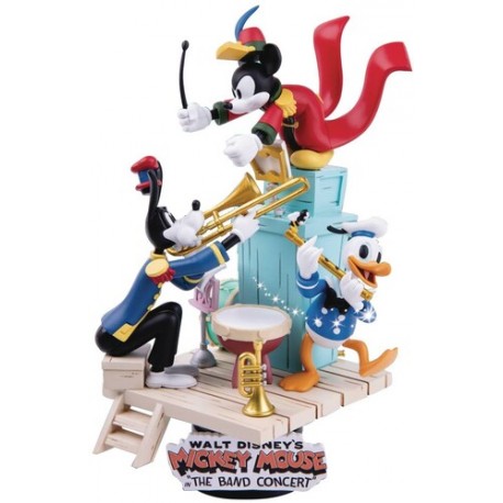 Boneco Disney Mickey Mouse The Band Concert Diorama Stage 047 D Stage Beast Kingdom