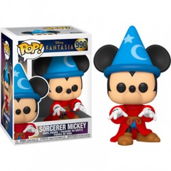 Boneco Disney Fantasia Sorcerer Mickey Pop Funko 990