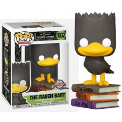 Boneco The Simpsons Casa da Árvore dos Horrores The Raven Bart Special Edition Pop Funko 1032