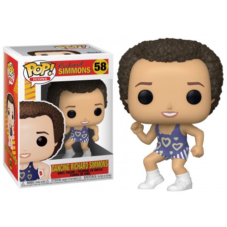 Boneco Richard Simmons Dancing Pop Funko 58