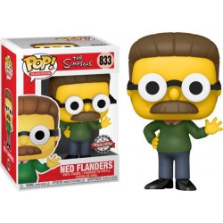 Boneco The Simpsons Ned Flanders Special Edition Pop Funko 833
