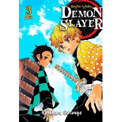 Mangá Demon Slayer Kimetsu No Yaiba Volume 03