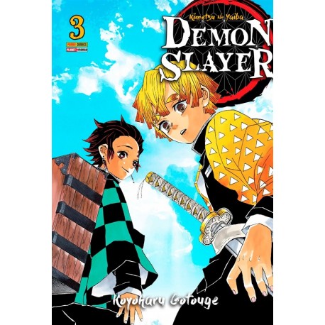 Mangá Demon Slayer Kimetsu No Yaiba Volume 03