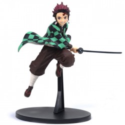 Boneco Demon Slayer Kimetsu no Yaiba Tanjiro Kamado Vibration Stars Bandai Banpresto