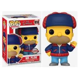 Boneco The Simpsons Mr. Plow Special Edition Pop Funko 910