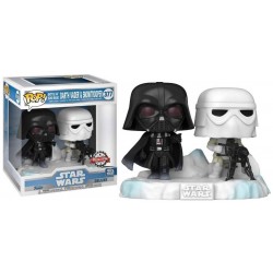 Boneco Star Wars Battle At Echo Base Darth Vader e Snowtrooper Special Edition Pop Funko 377