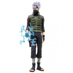 Boneco Naruto Shippuden Hatake Kakashi Grandista Nero Bandai Banpresto