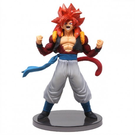 Boneco PVC Goku e Vegeta (fusão sayajin 4)