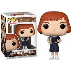 Boneco The Queen's Gambit Beth Harmon With Trophies Pop Funko 1121