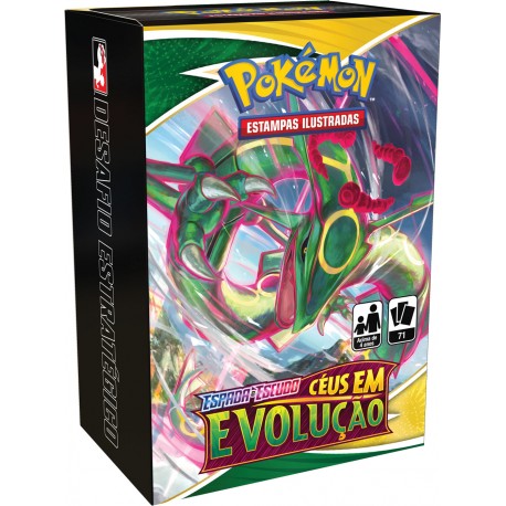 Desafio Estratégico Pokémon Espada e Escudo 7 Céus em Evolução Copag