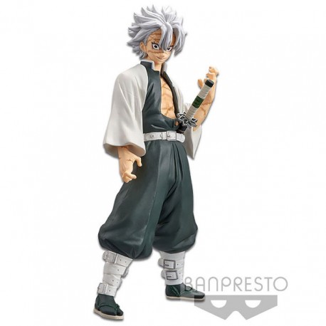 Boneco Demon Slayer Kimetsu no Yaiba Sanemi Shinazugawa Vol 14 Bandai Banpresto