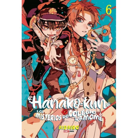 Mangá Hanako-Kun e os Mistérios do Colégio Kamome Volume 06