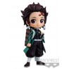 Boneco Demon Slayer Kimetsu no Yaiba Tanjiro Kamado Q Posket Ver A Bandai Banpresto