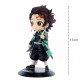 Boneco Demon Slayer Kimetsu no Yaiba Tanjiro Kamado Q Posket Ver A Bandai Banpresto