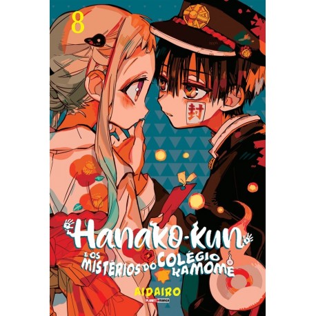 Mangá Hanako-Kun e os Mistérios do Colégio Kamome Volume 08