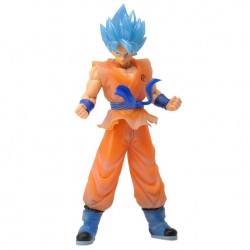 Boneco Dragon Ball Super Goku Super Saiyajin Blue Big Size King Clustar  Bandai Banpresto