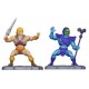 Coleção 2 Bonecos Masters Of The Universe He-Man e Skeletor Micro Collection Mattel