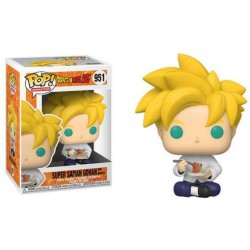 Boneco Dragon Ball Z Super Saiyan Gohan With Noodles Pop Funko 951