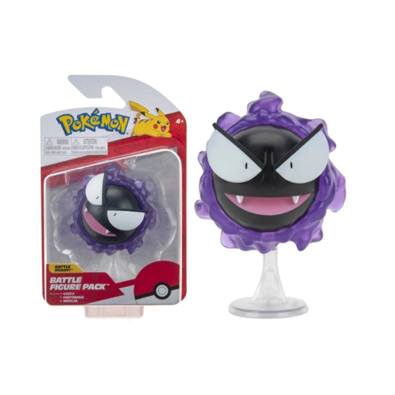 Boneco pokemon tipo fantasma e veneno, figura de ação fofo