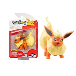 Boneco Pokémon Flareon Battle Figure Pack Wicked Cool Toys Sunny