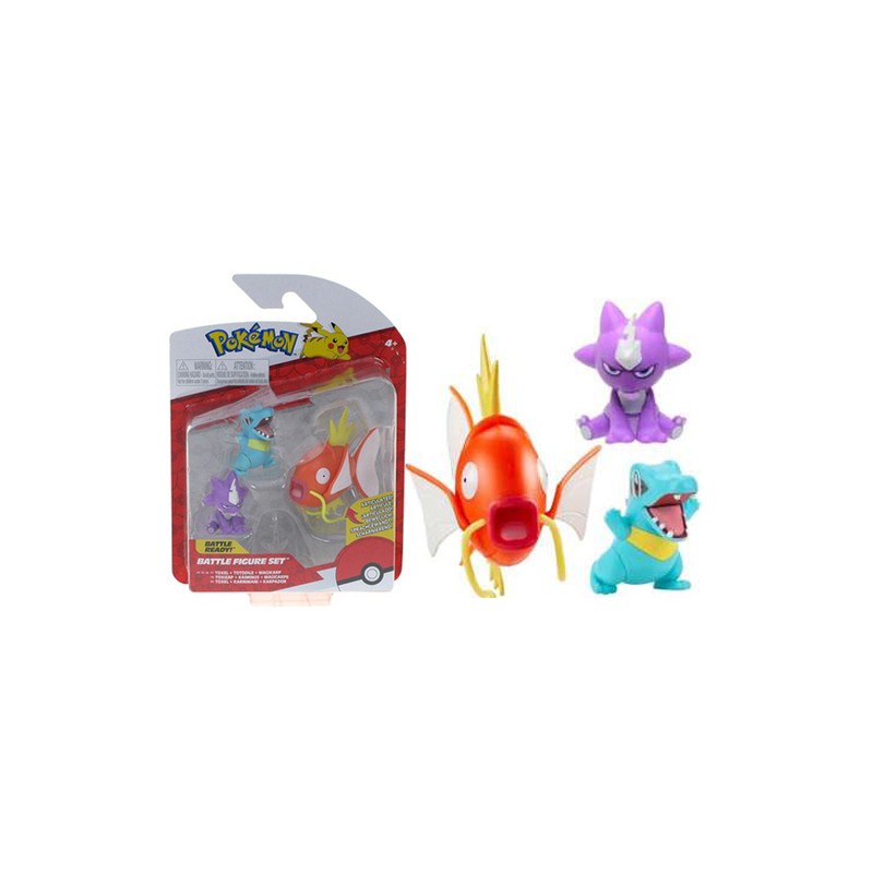 Boneco Pokemon Toxel E Toxizap Evolução Multipack Sunny