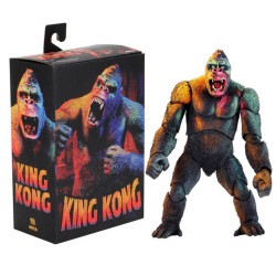 Boneco King Kong Ilustrado Versão Ultimate Action Figure Neca