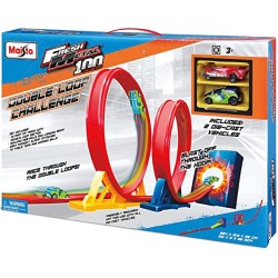 Auto Pista Fresh Metal Double Loop Challenge Maisto