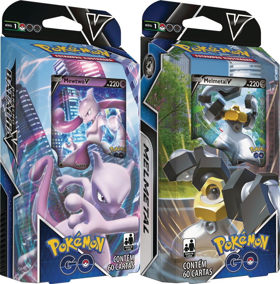 Jogos de carta Pokemon Go Deck Mewtwo Brinquedo Copag - Loja Zuza  Brinquedos