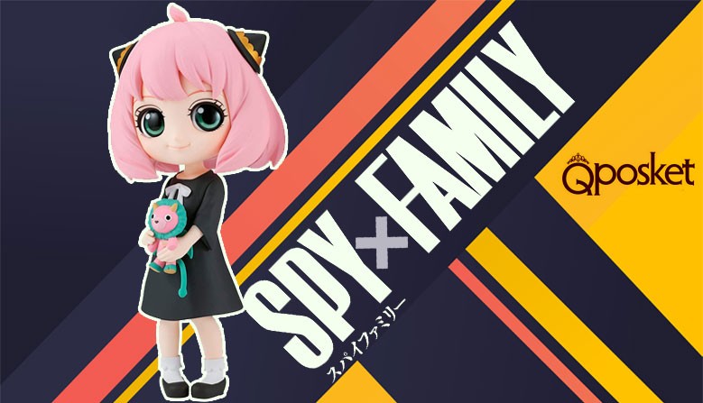 Spy x Family Anya Forger With Chimera Q Posket Version A Bandai Banpresto