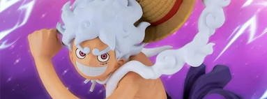 Boneco One Piece Monkey D. Luffy Gear5 - II Nika Grandista Bandai Banpresto